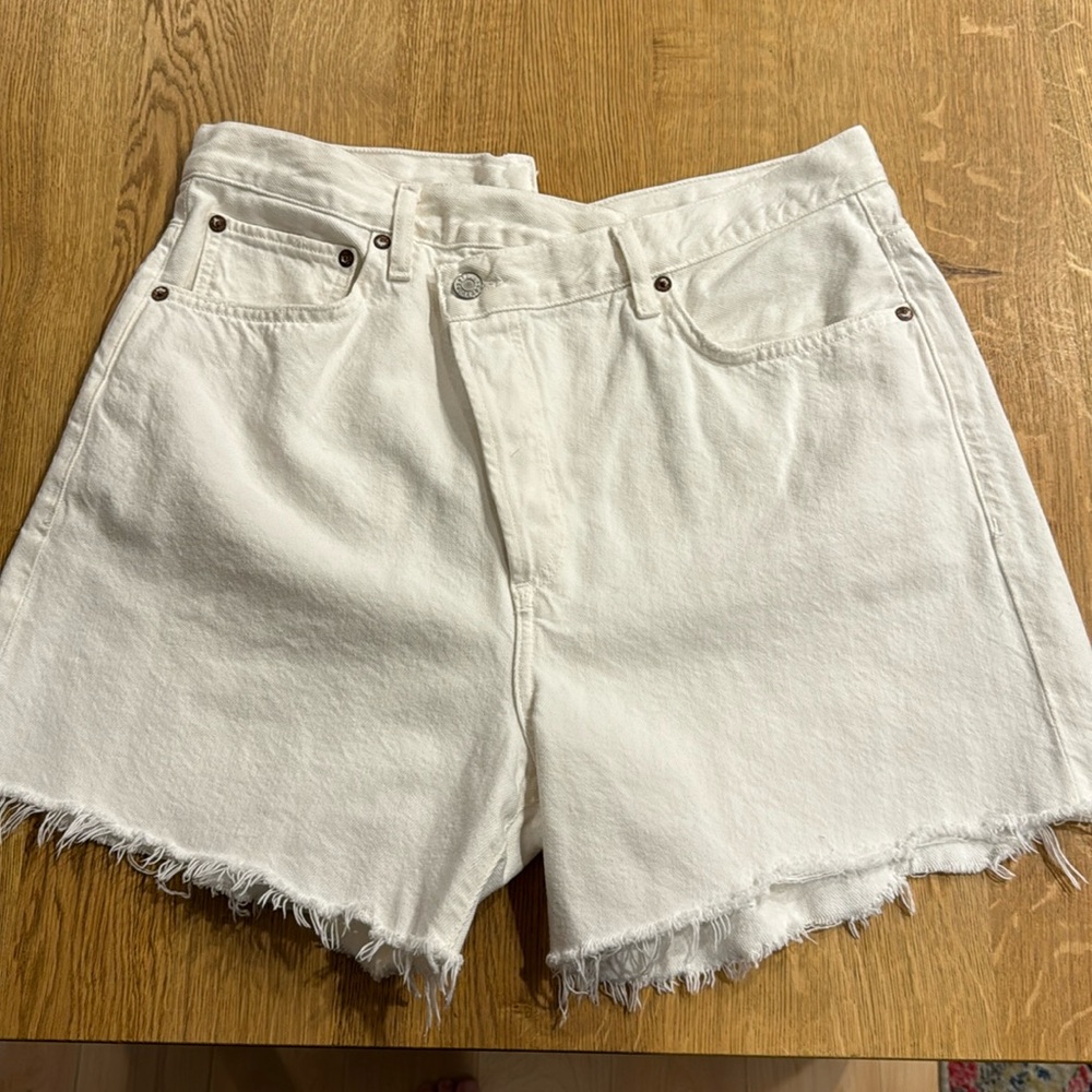 Agolde Criss Cross Shorts